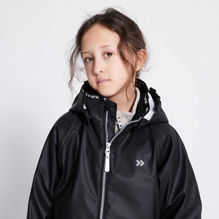 Rain jacket  "Ljusnan" Black